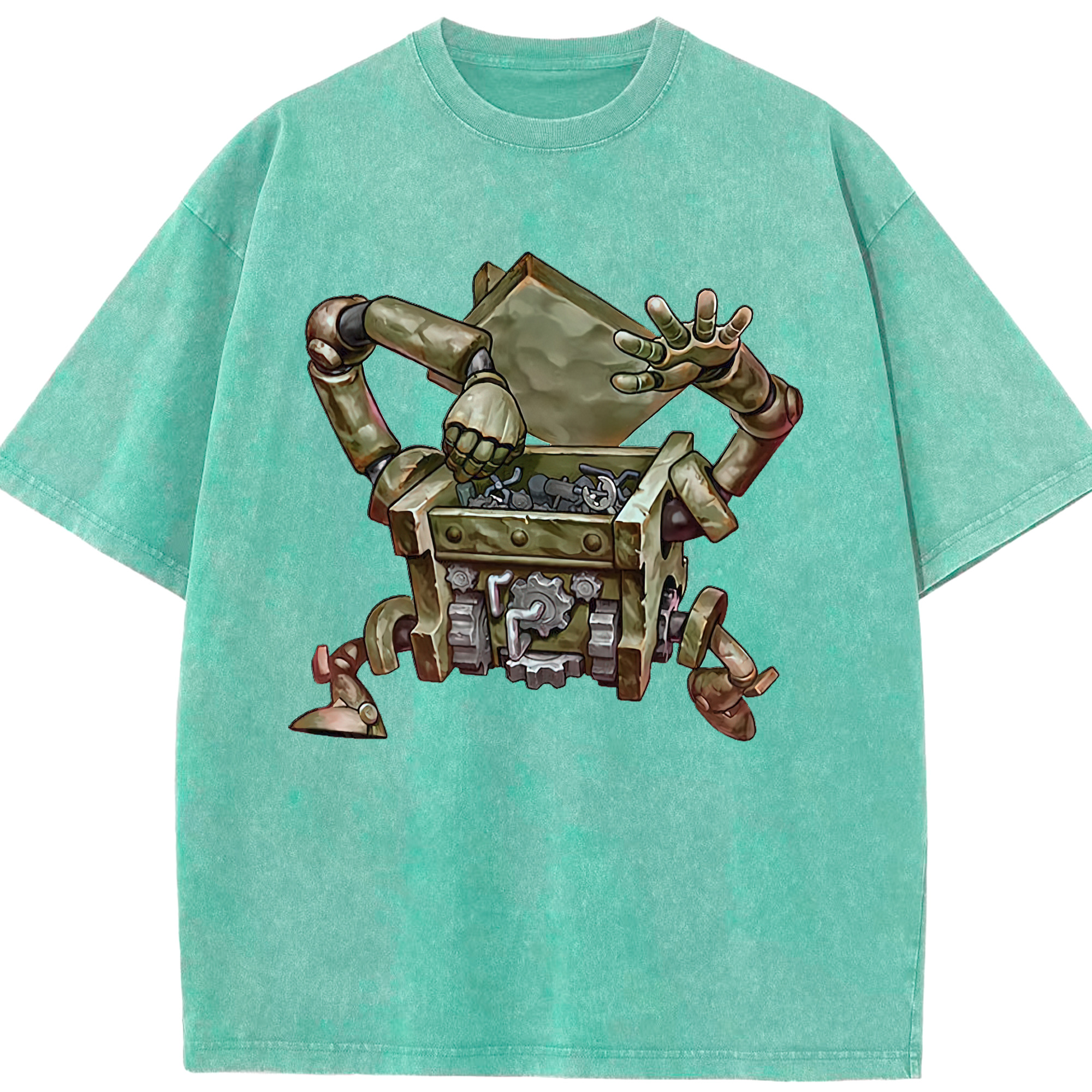 （画像用） 遊☆戯☆王 Yu-Gi-Oh! 綿100% ヴィンテージ風 半袖Tシャツ（フロントプリント）